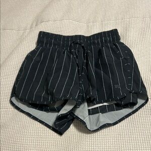 Black Striped Women's Shorts Albion